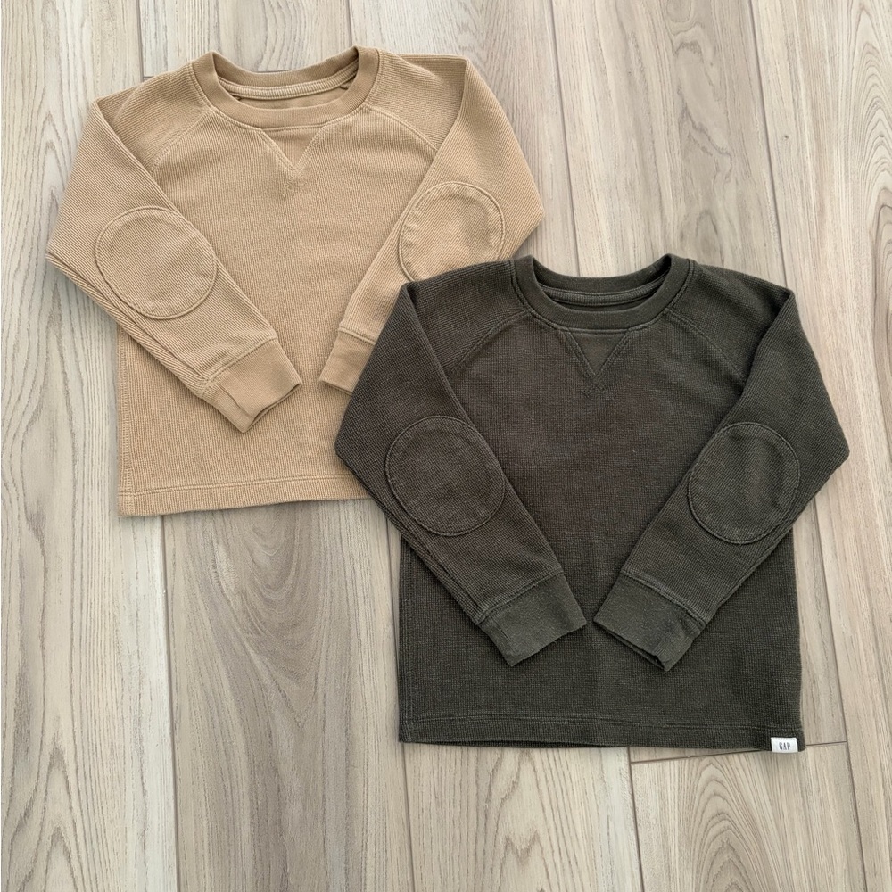 GAP Kids' Tan and Dark Brown Sweatshirts - Picture 1 of 7